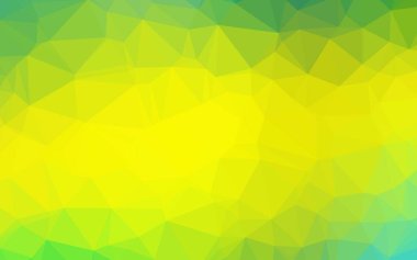 Çizgileri ve üçgenleri olan vektörsüz bir düzen. Soyut arkaplanda renkli eğimli üçgenler