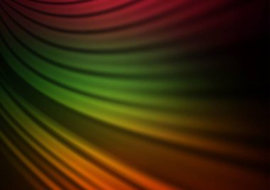 soyut renkli çizgiler ve dalgalar, vektör illüstrasyonu, kopyalama alanı deseni