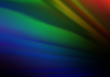 soyut renkli çizgiler ve dalgalar, vektör illüstrasyonu, kopyalama alanı deseni