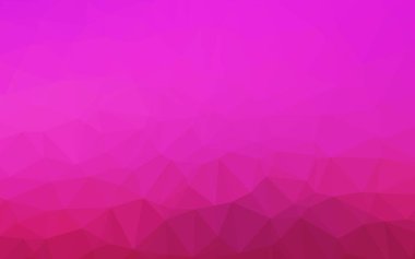 Çizgileri ve üçgenleri olan vektörsüz bir düzen. Soyut arkaplanda renkli eğimli üçgenler