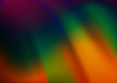 Renkli dalgalar, vektör illüstrasyonu, kopyalama alanı deseni