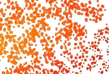 Sıvı şekilli Light Orange vektör arkaplanı. Çağdaş gradyan soyut çizgileri olan çizimler. Markan için yeni kompozisyon.