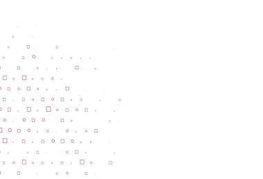 Açık mor vektör kaplamalı daireler, küpler. Küplerle, dairelerle soyut çizimler. Güzel web siteleri için desen.