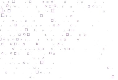 Açık Pembe, noktalı, noktalı, küplü Mavi vektör arkaplanı. Soyut tarzda dekoratif tasarım, daireler, dikdörtgenler. Suyun deseni, yağmur damlaları.