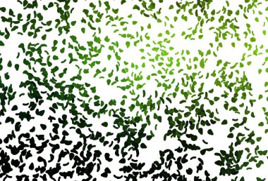 Açık gümüş, kaotik şekilli gri vektör deseni. Rastgele şekillerle soyut tarzda dekoratif tasarım. Web siteniz için basit tasarım.