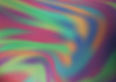 Renkli dalgalar, vektör illüstrasyonu, kopyalama alanı deseni