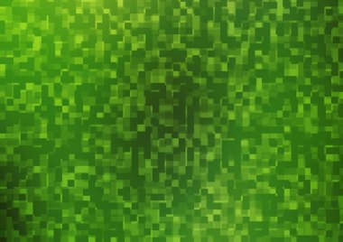 Açık yeşil vektör dokusu dikdörtgen biçiminde. Dikdörtgenleri ve kareleri olan güzel bir çizim. Web siteleri için şablon kullanılabilir.