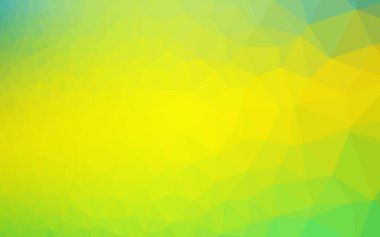 Çizgileri ve üçgenleri olan vektörsüz bir düzen. Soyut arkaplanda renkli eğimli üçgenler