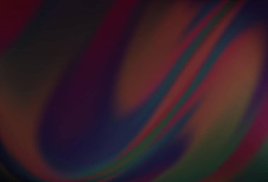 Koyu siyah vektör modern zarif arka plan. Soyut ve gradyan renkte renkli çizimler. Web siteniz için bulanık tasarım.