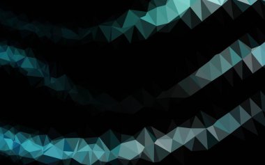 Çizgileri ve üçgenleri olan vektörsüz bir düzen. Soyut arkaplanda renkli eğimli üçgenler