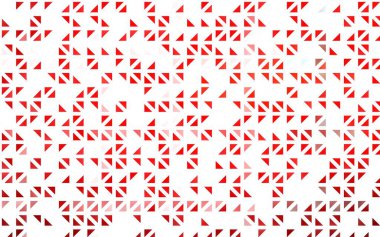 Çizgileri ve üçgenleri olan vektörsüz bir düzen. Soyut arkaplanda renkli eğimli üçgenler