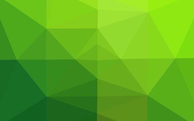 Çizgileri ve üçgenleri olan vektörsüz bir düzen. Soyut arkaplanda renkli eğimli üçgenler