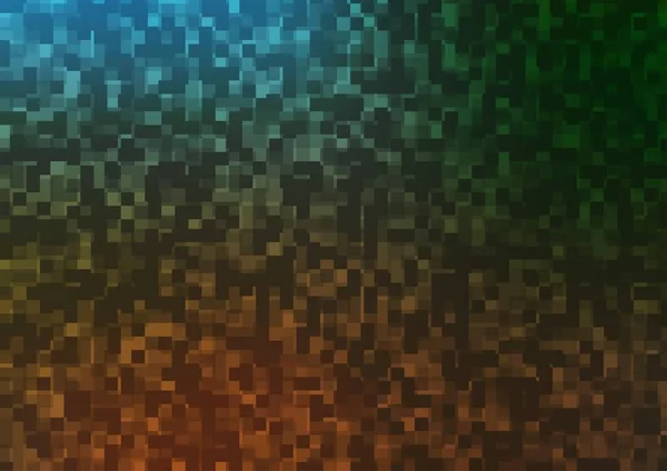 Ljusgrön Gul Vektorkåpa Polygonal Stil Vacker Illustration Med Rektanglar Och — Stock vektor
