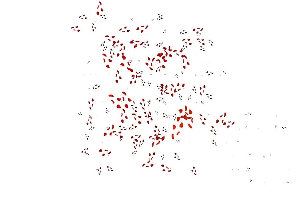 Světle Červené Vektorové Pozadí Abstraktními Tvary Barevné Chaotické Formy Gradientem — Stockový vektor