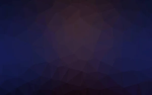 Blaue Abstrakte Dreiecke Hintergrund Moderne Vektorillustration — Stockvektor