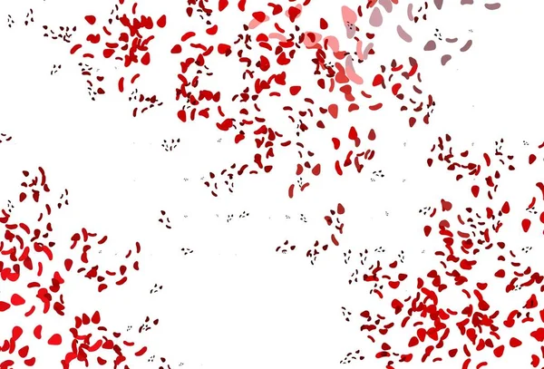 Latar Belakang Vektor Merah Terang Dengan Bentuk Abstrak Ilustrasi Abstrak - Stok Vektor