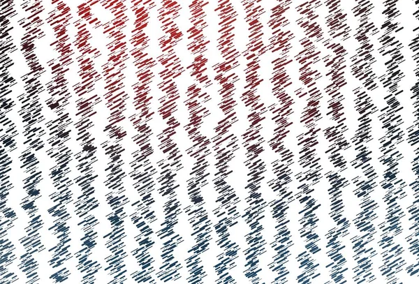 Hellblaue Rote Vektorschablone Mit Wiederholten Sticks Verschwommenes Dekoratives Design Schlichtem — Stockvektor
