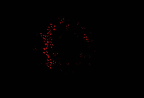 Темно Червоний Векторний Візерунок Хаотичними Формами Барвисті Хаотичні Форми Градієнтом — стоковий вектор