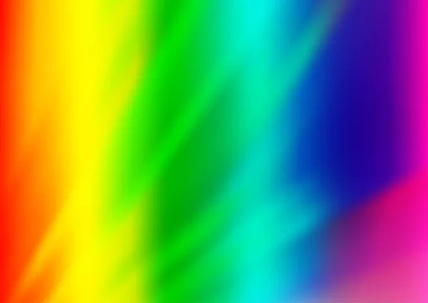 Lignes Colorées Abstraites Vagues Illustration Vectorielle Modèle Pour Espace Copie — Image vectorielle