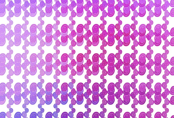 Светло Розовый Синий Векторный Узор Лапшой Красочная Абстрактная Иллюстрация Градиентными — стоковый вектор