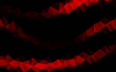 Çizgileri ve üçgenleri olan vektörsüz bir düzen. Soyut arkaplanda renkli eğimli üçgenler