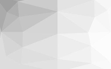 Çizgileri ve üçgenleri olan vektörsüz bir düzen. Soyut arkaplanda renkli eğimli üçgenler