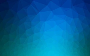 Mavi soyut üçgen arka plan. Modern vektör illüstrasyonu