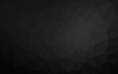 Çizgileri ve üçgenleri olan vektörsüz bir düzen. Soyut arkaplanda renkli eğimli üçgenler