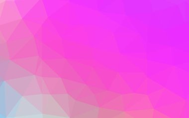 Çizgileri ve üçgenleri olan vektörsüz bir düzen. Soyut arkaplanda renkli eğimli üçgenler