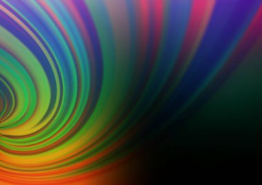 soyut renkli dalgalar, vektör illüstrasyonu, kopyalama alanı deseni