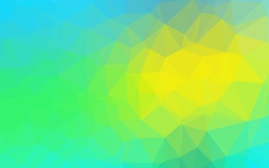 Çizgileri ve üçgenleri olan vektörsüz bir düzen. Soyut arkaplanda renkli eğimli üçgenler