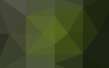 Çizgileri ve üçgenleri olan vektörsüz bir düzen. Soyut arkaplanda renkli eğimli üçgenler