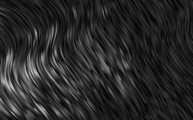 Farklı şekil ve renklerdeki bulanık dalga çizgileri. Gradyanı olan belirsiz soyut bir illüstrasyon.