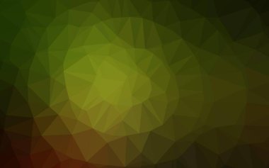 Çizgileri ve üçgenleri olan vektörsüz bir düzen. Soyut arkaplanda renkli eğimli üçgenler