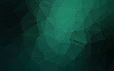 Çizgileri ve üçgenleri olan vektörsüz bir düzen. Soyut arkaplanda renkli eğimli üçgenler