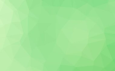 Yeşil soyut üçgen arka plan. Modern vektör illüstrasyonu