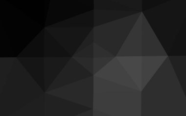 Gri soyut üçgen arka plan. Modern vektör illüstrasyonu