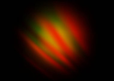 Karanlık tonlardaki kıvrımlı ışık ışınları vektörleri soyut parlak arkaplanı bulanıklaştırdı. Eğilimli modern illüstrasyon