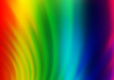 soyut renkli çizgiler ve dalgalar, vektör illüstrasyonu, kopyalama alanı deseni