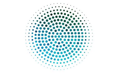 mavi noktalar, vektör deseni, mavi tonlu ve renkli arkaplanı kopyala 