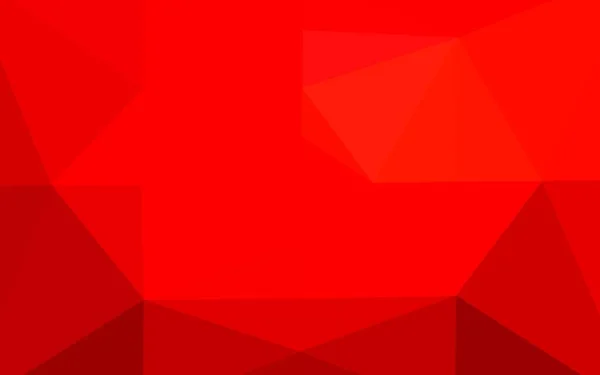 Κόκκινο Αφηρημένο Φόντο Τρίγωνα Σύγχρονη Διανυσματική Απεικόνιση — Διανυσματικό Αρχείο