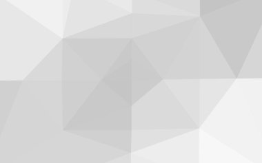 Çizgileri ve üçgenleri olan vektörsüz bir düzen. Soyut arkaplanda renkli eğimli üçgenler