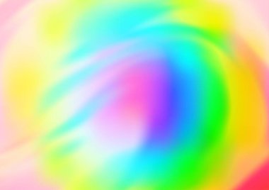 Kavisli ışık ışınları vektörü soyut parlak arkaplanı bulanıklaştırdı. Eğilimli modern illüstrasyon