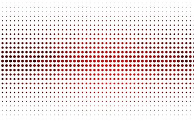 Noktalı vektör arkaplanı. Belirli soyut çemberlerle illüstrasyon. Web siteleri için desen