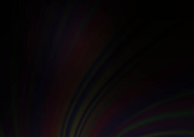 soyut renkli çizgiler ve dalgalar, vektör illüstrasyonu, kopyalama alanı deseni