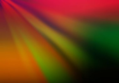 Renkli dalgalar, vektör illüstrasyonu, kopyalama alanı deseni