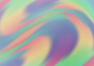 Kavisli ışık ışınları vektörü soyut parlak arkaplanı bulanıklaştırdı. Eğilimli modern illüstrasyon