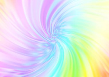 Kavisli ışık ışınları vektörü soyut parlak arkaplanı bulanıklaştırdı. Eğilimli modern illüstrasyon