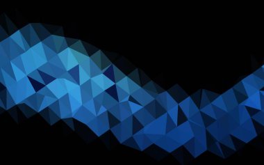 Çizgileri ve üçgenleri olan vektörsüz bir düzen. Soyut arkaplanda renkli eğimli üçgenler