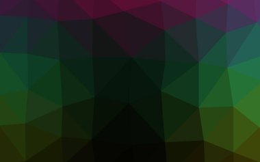 Renkli soyut üçgen arka plan. Modern vektör illüstrasyonu